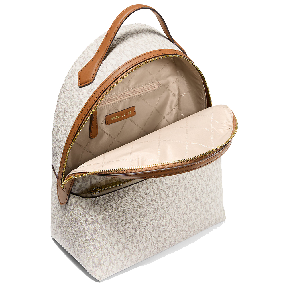 Michael Kors Sheila Medium Logo Backpack Vanilla # 35F3G6HB6B