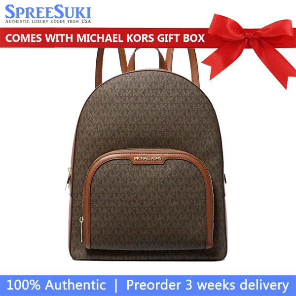 Michael Kors Jaycee Large Logo Backpack Brown # 35S2G8TB7B