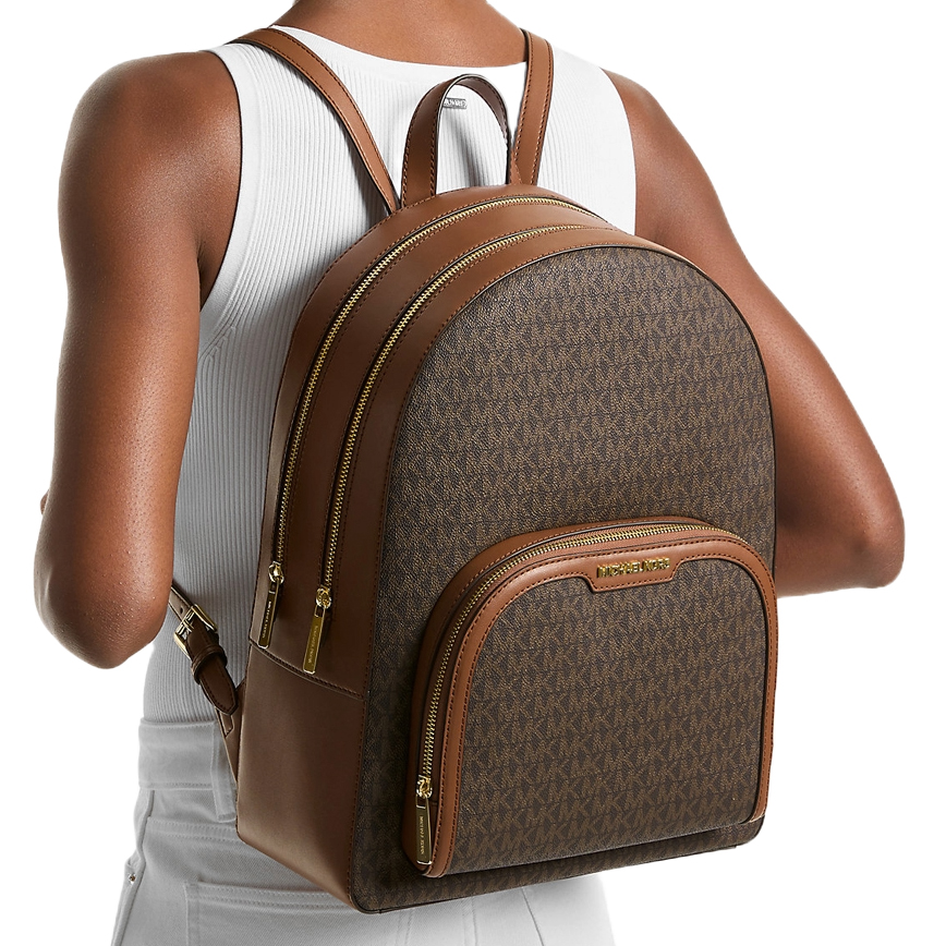 Michael Kors Jaycee Large Logo Backpack Brown # 35S2G8TB7B