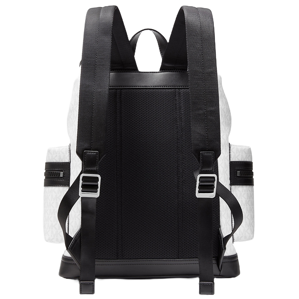 Michael Kors Cooper Logo Backpack Bright Wht # 37U0MCOB6B