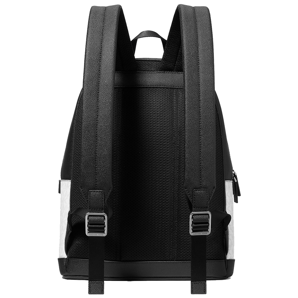 Michael Kors Cooper Signature Logo Backpack Bright Wht # 37R5LCOB2B