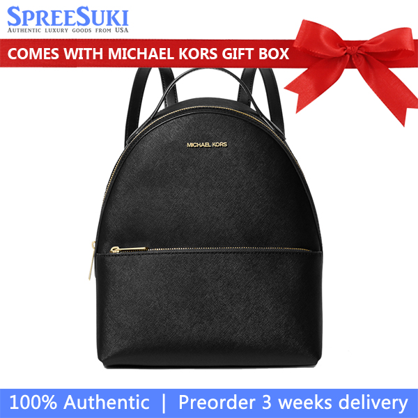 Michael Kors Sheila Medium Backpack Black # 35F3G6HB6L