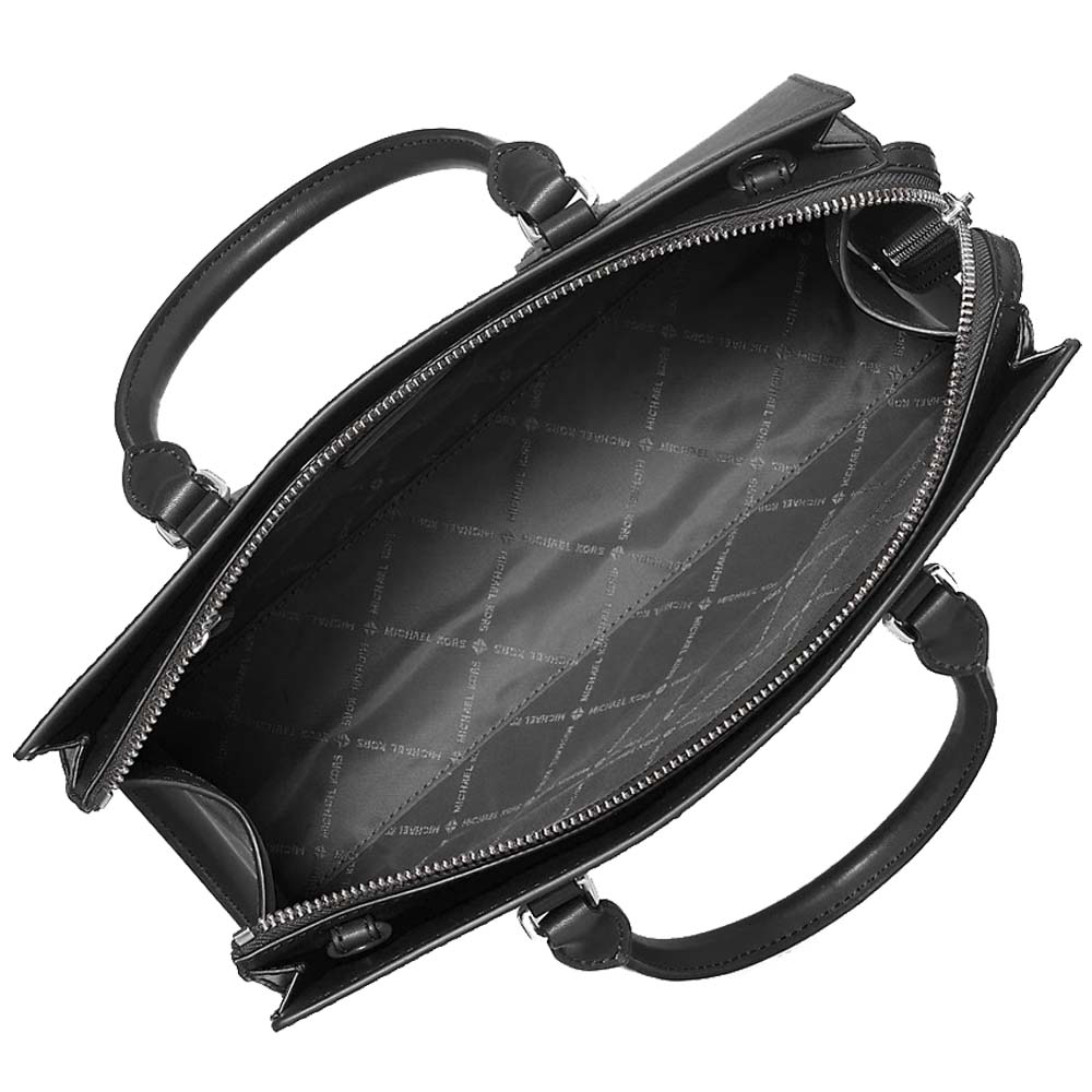 Michael Kors Sheila Medium Satchel Black # 35S3S6HS2L