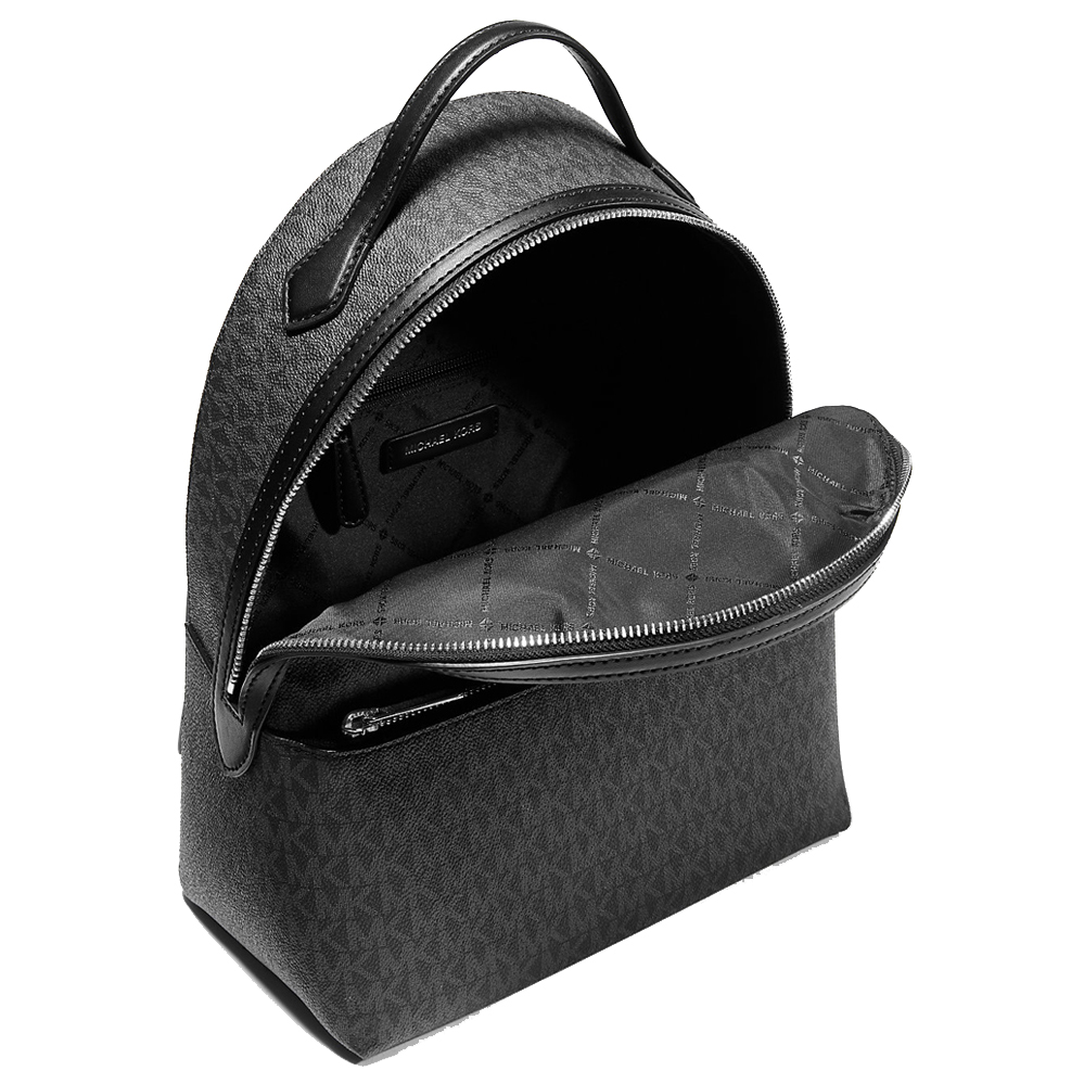 Michael Kors Sheila Medium Signature Logo Backpack Black # 35H3S6HB6B