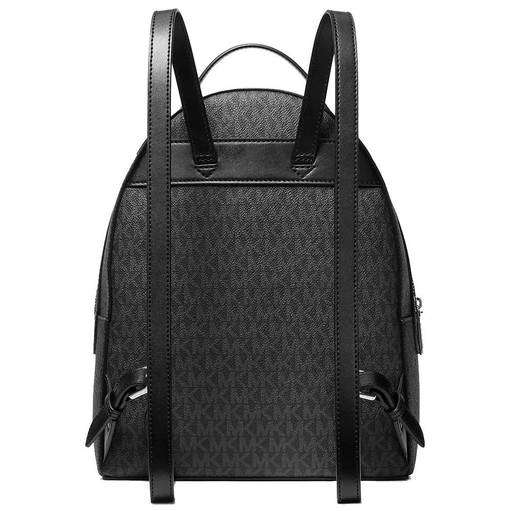 Michael Kors Sheila Medium Signature Logo Backpack Black # 35H3S6HB6B