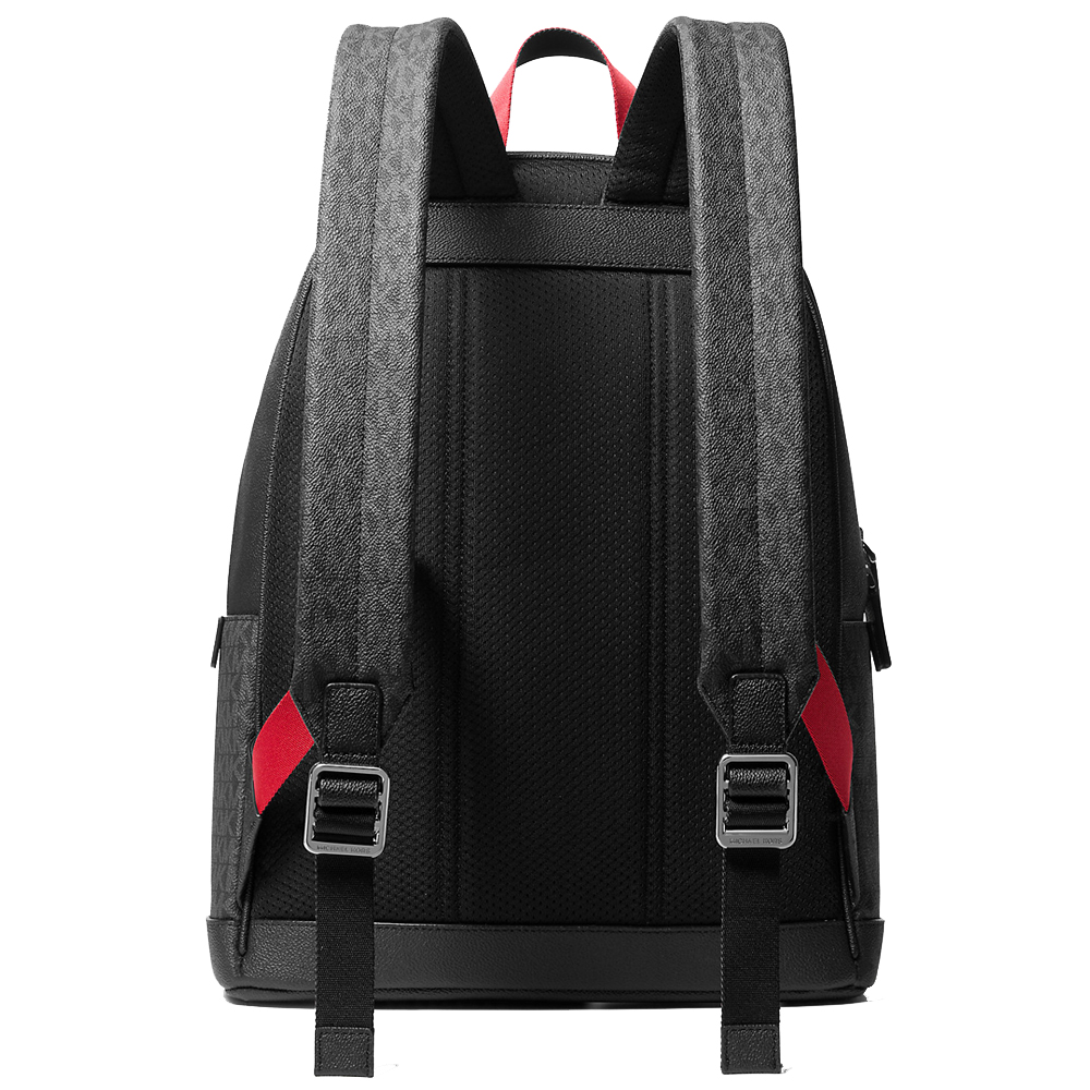 Michael Kors Cooper Signature Logo Backpack Bright Red # 37F4LCOB8B