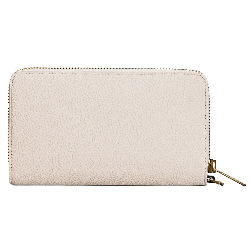 Michael Kors Long Wallet Pebble Leather Jet Set Travel Large Flat Multifunction Phone Lt Cream # 35S9GTVE7L