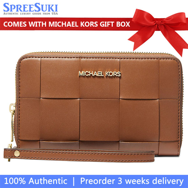 Michael Kors Large Woven Smartphone Wristlet Luggage # 35S4GTVE3Y