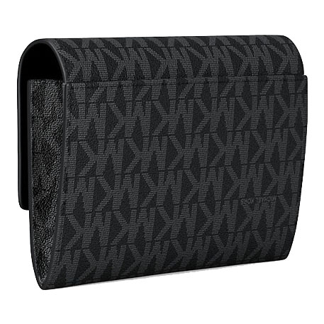 Michael Kors Jet Set Medium Signature Logo 2-In-1 Wallet Black # 35T5SJ6Z2B