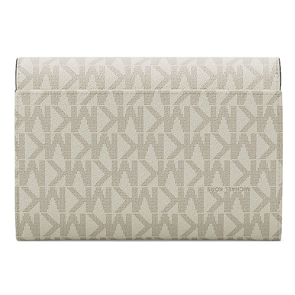 Michael Kors Jet Set Medium Signature Logo 2-In-1 Wallet Pwd Blsh Mlt # 35T5GJ6Z2B