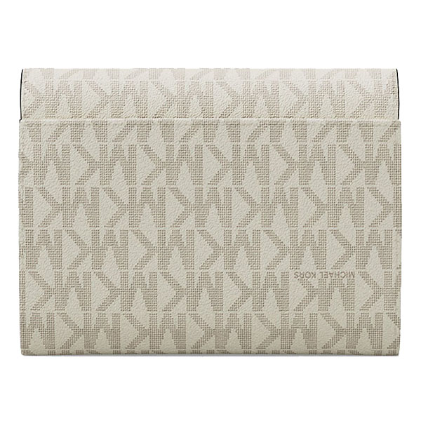 Michael Kors Jet Set Medium Signature Logo 2-In-1 Wallet Vanilla # 35T5GJ6Z2B