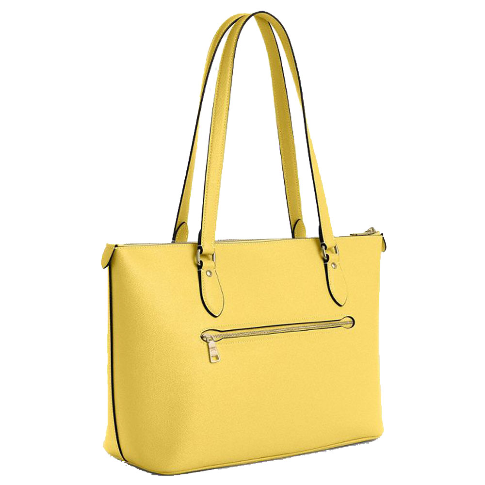 Coach Gallery Tote Bag Yellow # CV402