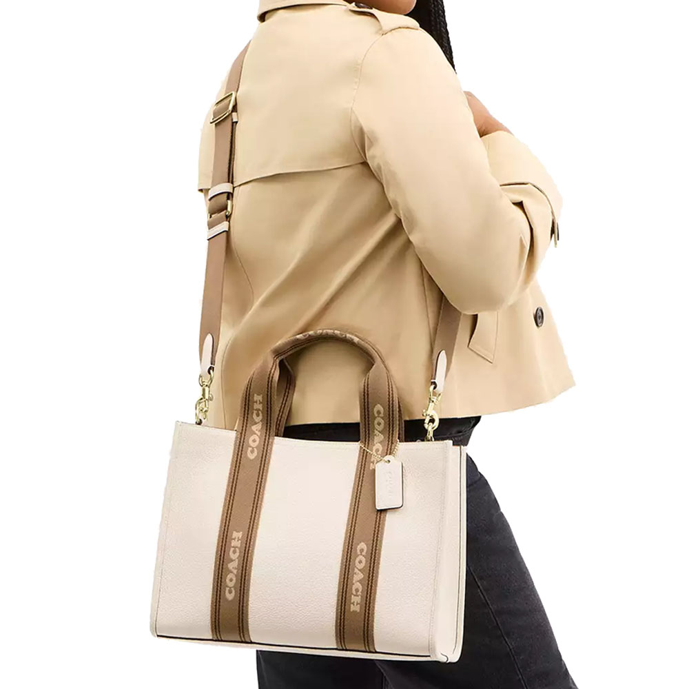 Coach Smith Tote Bag Chalk Multi # CBM10