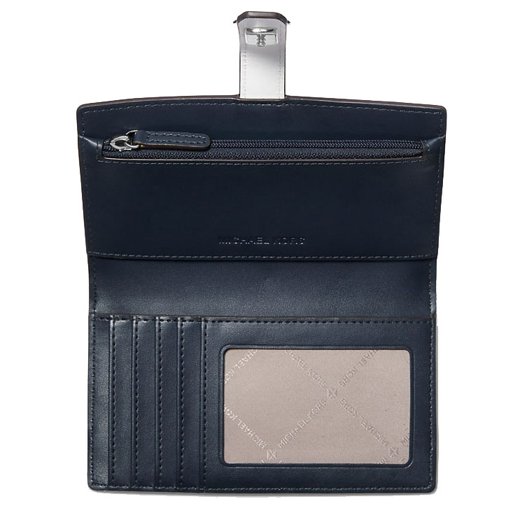 Michael Kors Greenwich Medium Signature Logo Wallet Admirl Multi # 35S5SGRF8Y