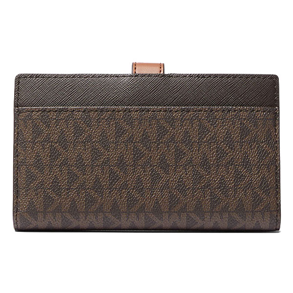 Michael Kors Greenwich Medium Signature Logo Wallet Brown # 35S5GGRF8Y