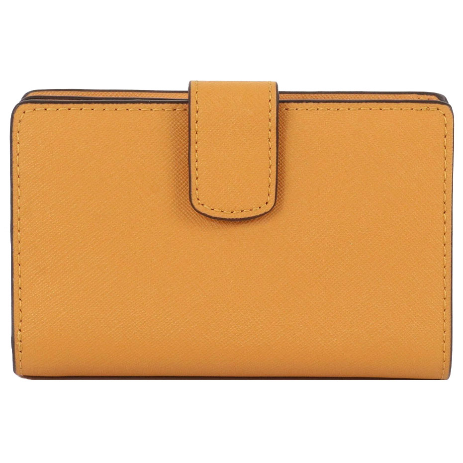 Michael Kors Medium Wallet Jet Set Travel Zip Coin Wallet Pop Orange # 35F7GTVF2L