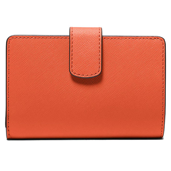 Michael Kors Medium Wallet Jet Set Travel Zip Coin Wallet Red Clay # 35F7GTVF2L