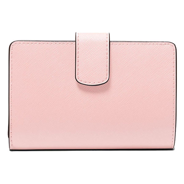 Michael Kors Medium Wallet Jet Set Travel Zip Coin Wallet Powder Blush # 35F7GTVF2L