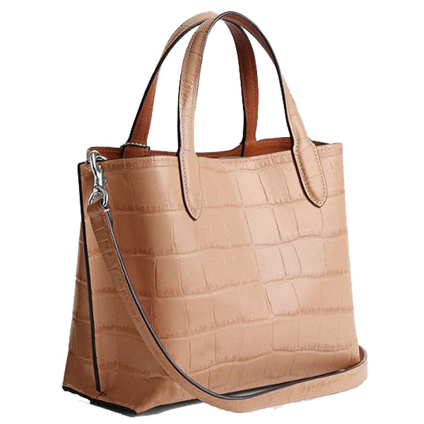 Coach Willow Tote Bag 24 Silver Buff Multi # C8632