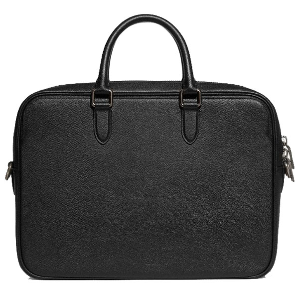 Coach Gotham Brief With Signature Canvas Interior Black # CJ840