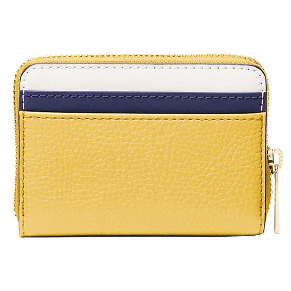 Michael Kors Jet Set Travenuel Medium Color-Block Wallet Dsy Ylw Mlty # 35S4GTVD8L