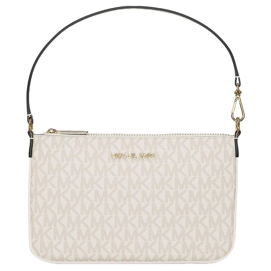 Michael Kors Jet Set Small Signature Logo Convertible Wristlet Lt Crm Multi # 35T4GTVW5V