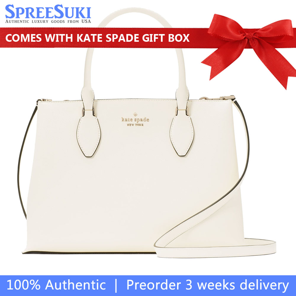 Kate Spade Rae Medium Satchel Meringue # KK310