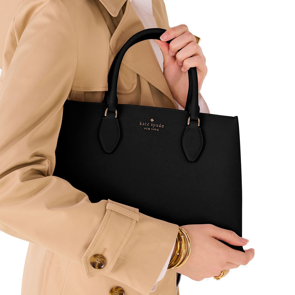 Kate Spade Rae Medium Satchel Black # KK310