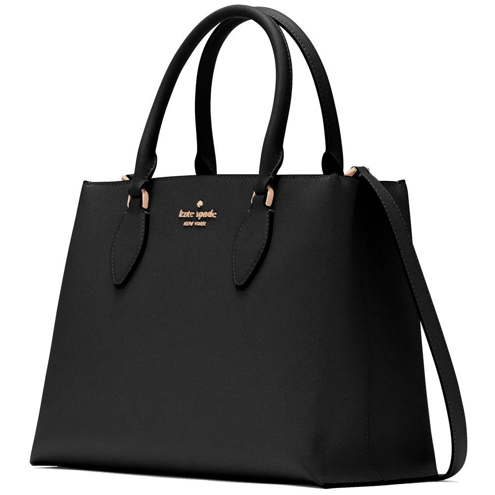 Kate Spade Rae Medium Satchel Black # KK310