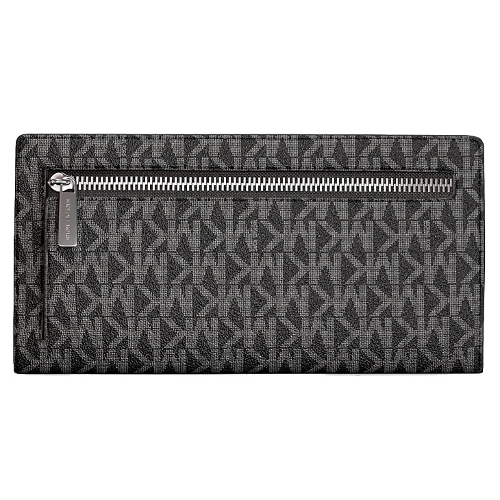 Michael Kors Carson Large Signature Logo Wallet Black # 35S5S2ZE3B