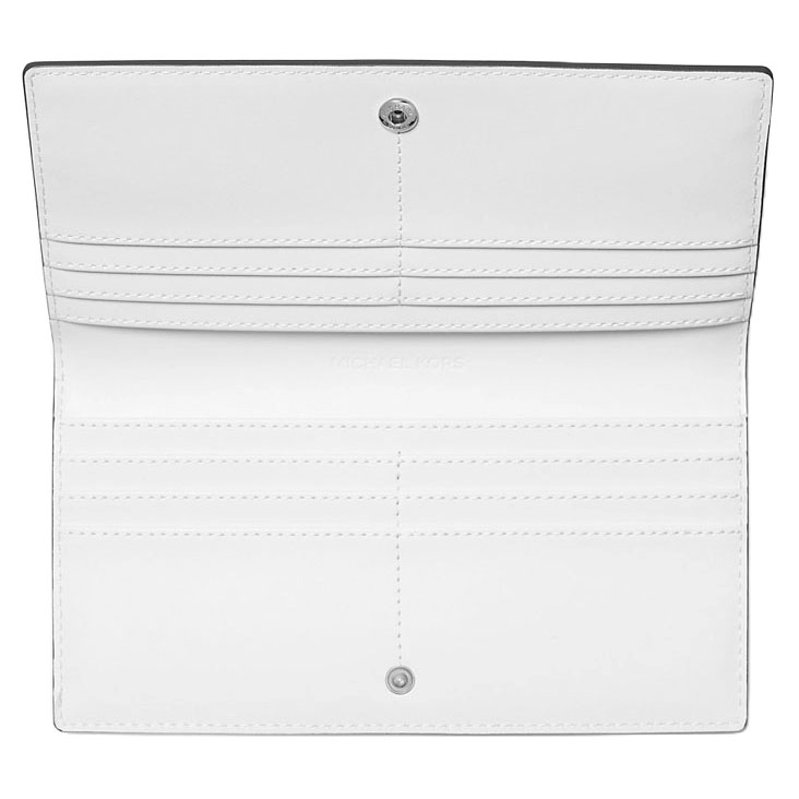 Michael Kors Carson Large Signature Logo Wallet Optic White # 35S5S2ZE3V