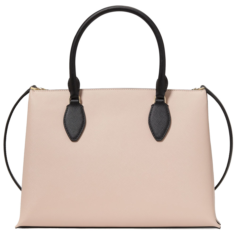 Kate Spade Rae Medium Satchel Warm Beige Multi # KK992
