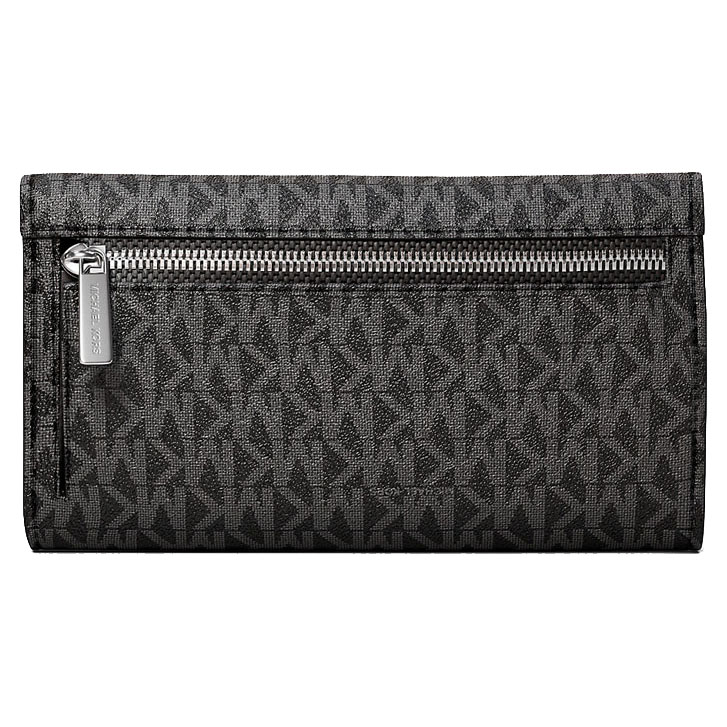 Michael Kors Jet Set Travel Large Trifold Black # 35F8STVF3B
