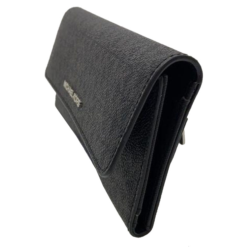 Michael Kors Jet Set Travel Large Trifold Black # 35F8STVF3B