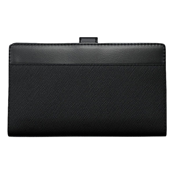 Michael Kors Greenwich Medium Saffiano Leather Wallet Black # 35T5GGRF8L