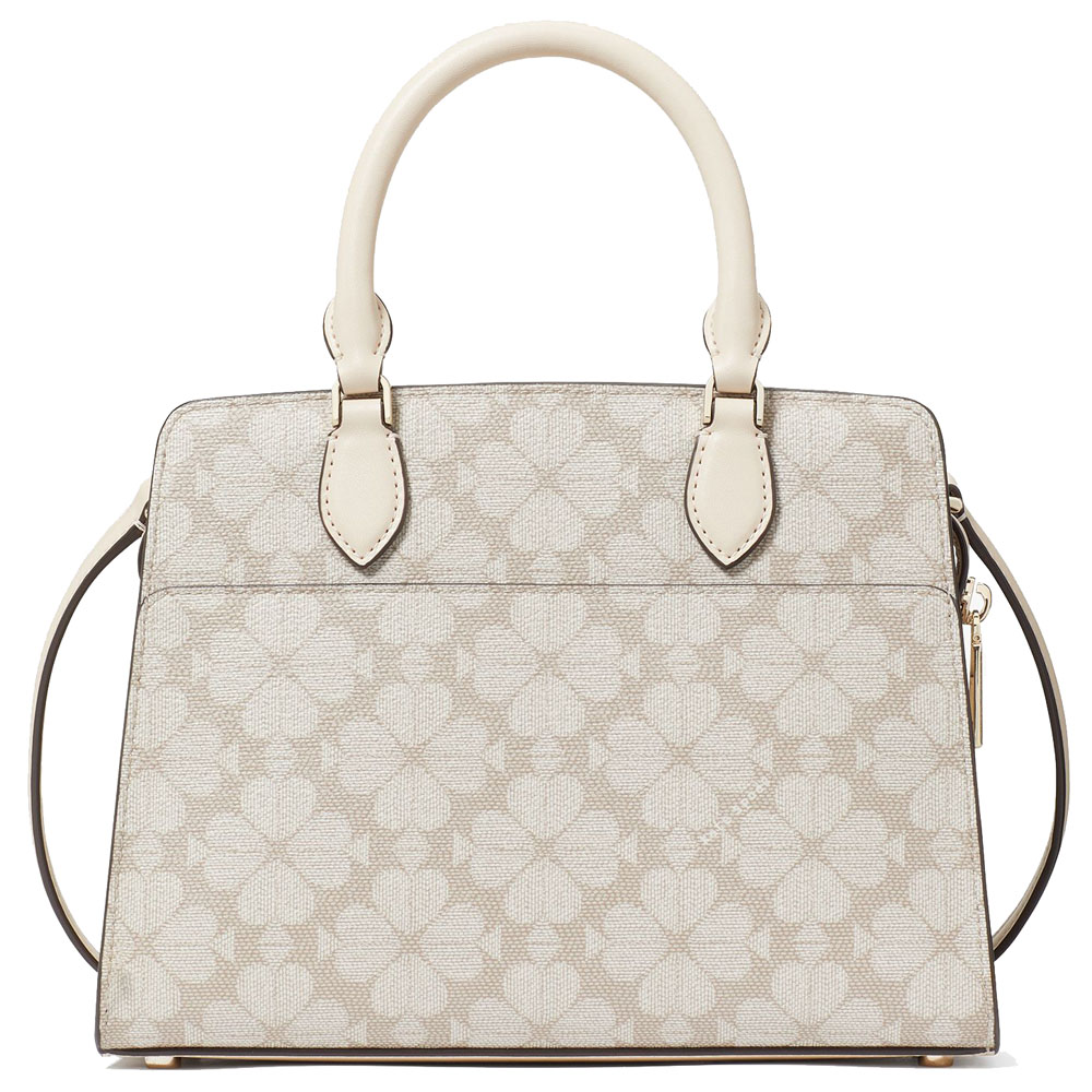 Kate Spade Sling Bag Crossbody Signature Spade Flower Small Satchel Dark Beige Multi # KI792