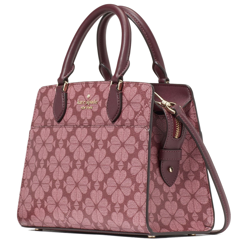 Kate Spade Signature Spade Flower Small Satchel Grenache Multi # KI792
