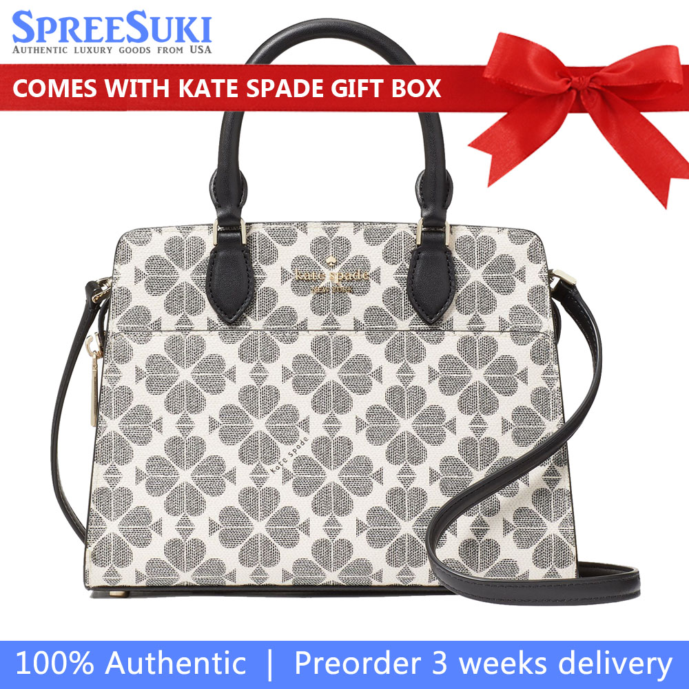 Kate Spade Signature Spade Flower Small Satchel Black Multi # KI792