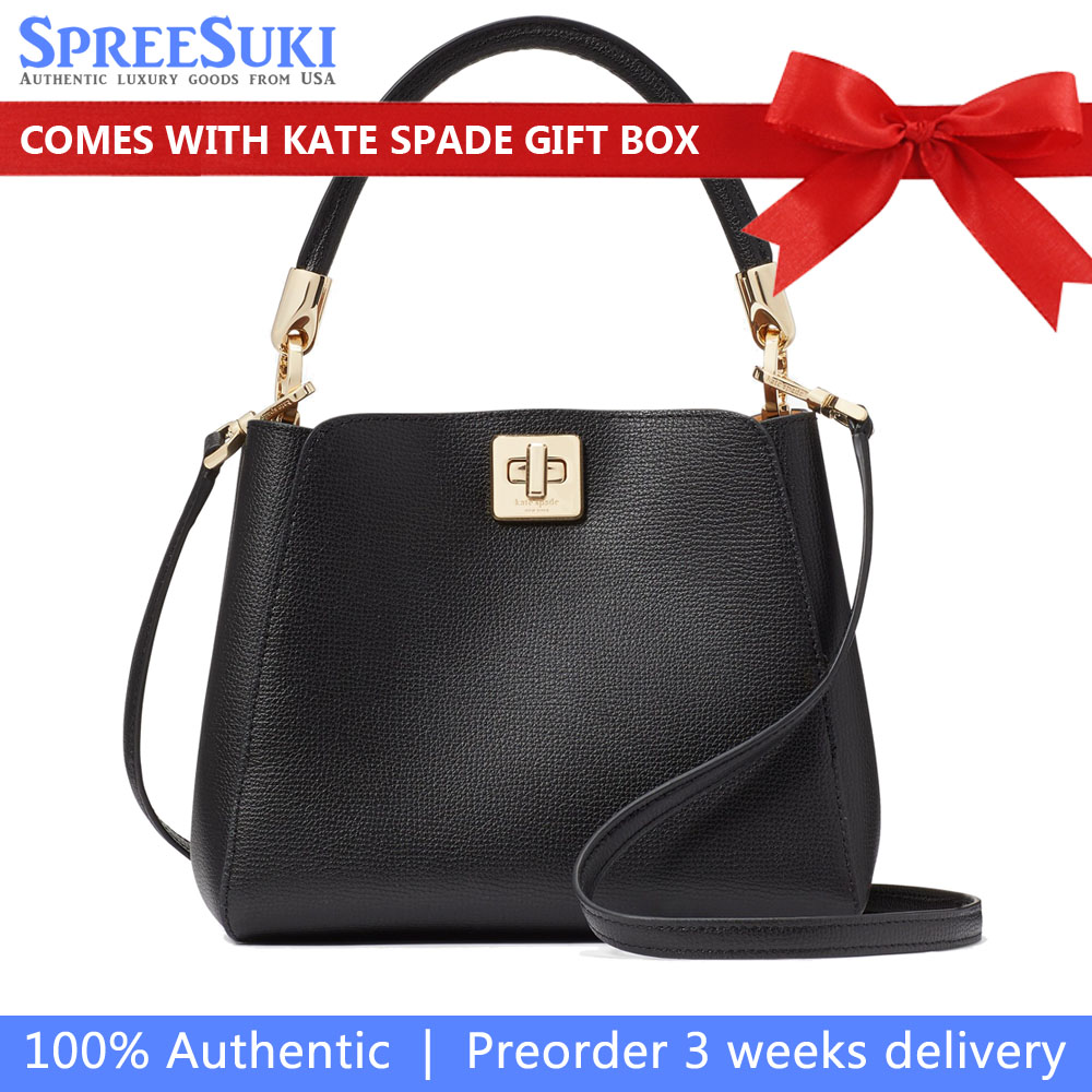 Kate Spade Phoebe Small Top Handle Bag Black # KF553