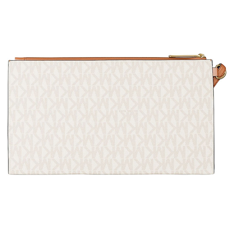 Michael Kors Jet Set Large Travel Wristlet Wallet Vanilla # 35T4GTVW3B