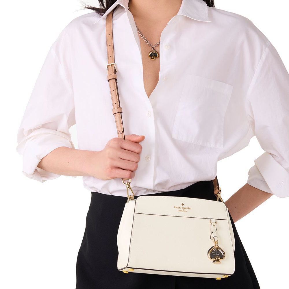 Kate Spade Madison Small Top Handle Satchel Meringue # KK283