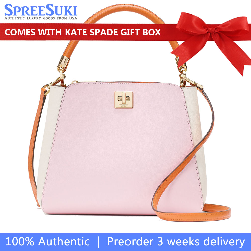 Kate Spade Phoebe Medium Top Handle Bag Pink Horizon Multi # KG751