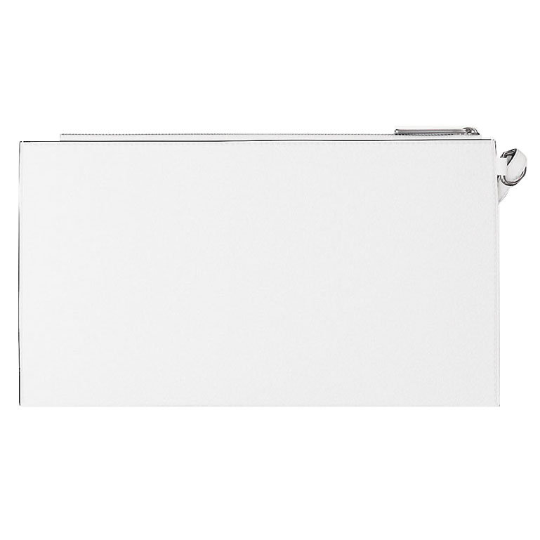 Michael Kors Jet Set Large Studded Pebbled Leather Wristlet Optic White # 35S5STVW3I