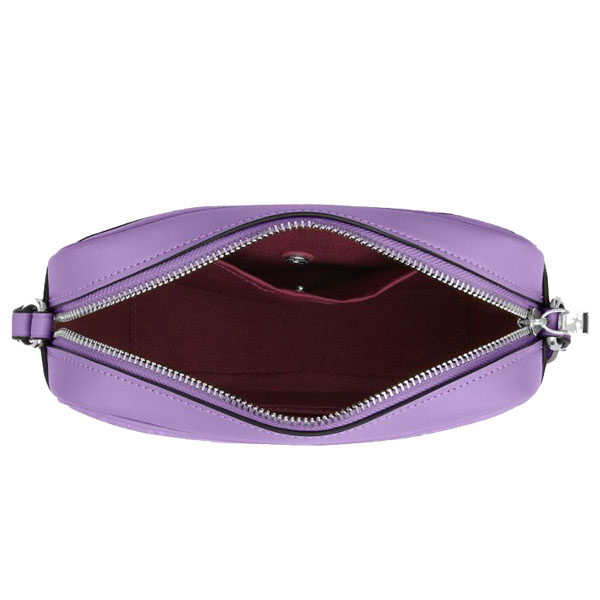 Coach Mini Jamie Camera Bag In Signature Canvas Silver Iris # CY752