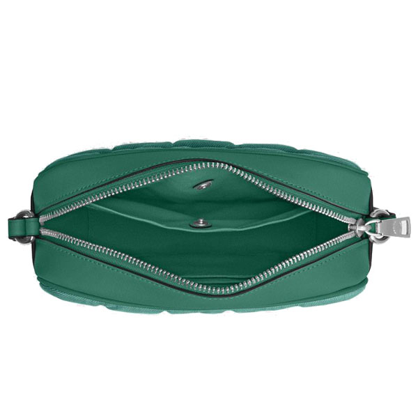 Coach Mini Jamie Camera Bag Silver Ivy Green # CBR08