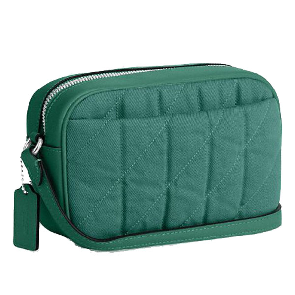 Coach Mini Jamie Camera Bag Silver Ivy Green # CBR08
