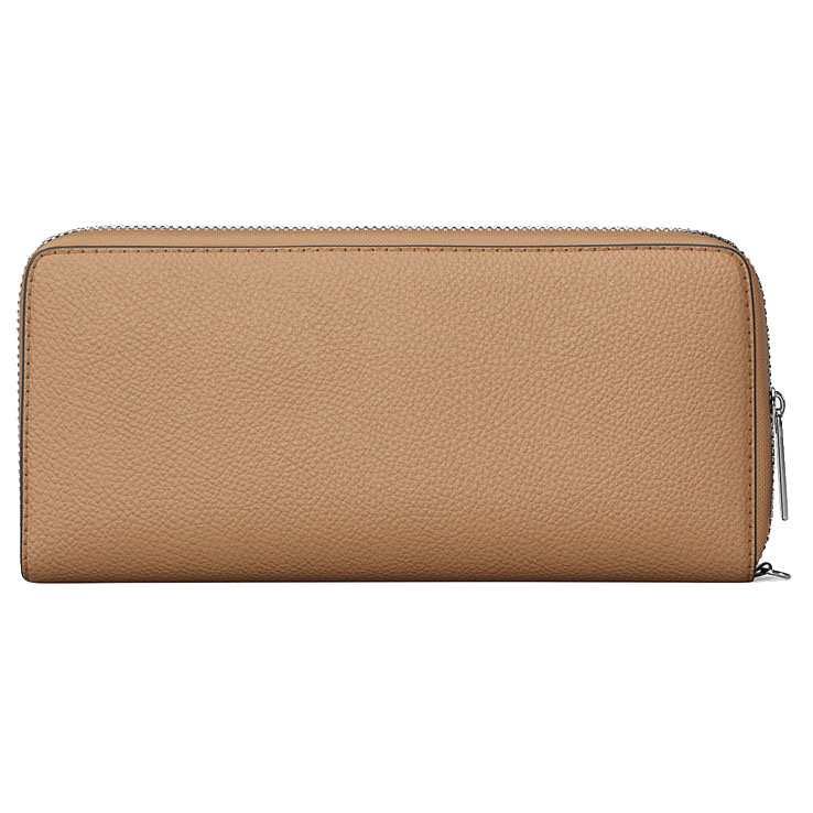 Michael Kors Large Pebbled Leather Continental Wallet Peanut # 35F7STVE7L