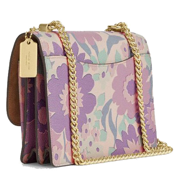 Coach Klare Crossbody Bag With Floral Print Ivory Multi # CBM06