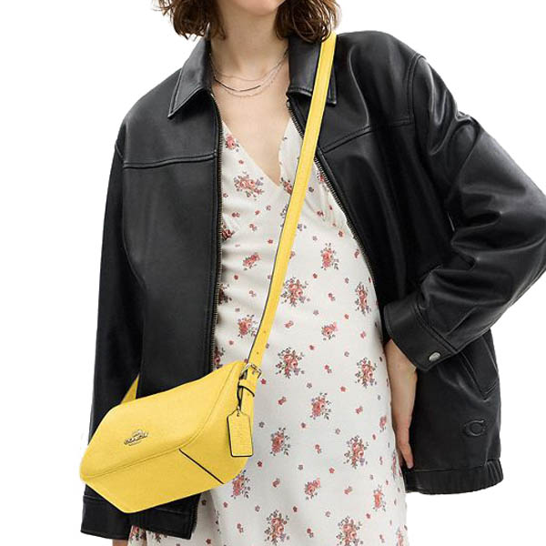 Coach Kailey Shoulder Bag Yellow # CY707
