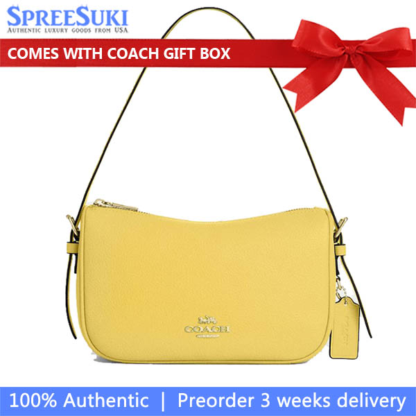 Coach Kailey Shoulder Bag Yellow # CY707
